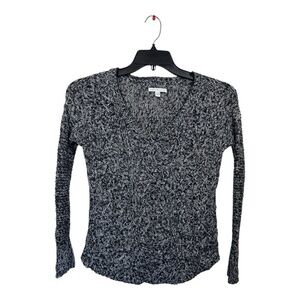American Eagle Outfitters Sweater Womens Size XS Heathered Gray Knit Long Sleeve